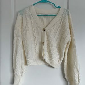 New White Cardigan